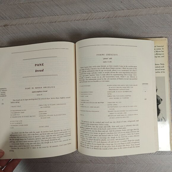Mimmetta Lo Monte's Classic Sicilian Cooking Vintage Italian Cookbook Hardcover - Picture 7 of 9